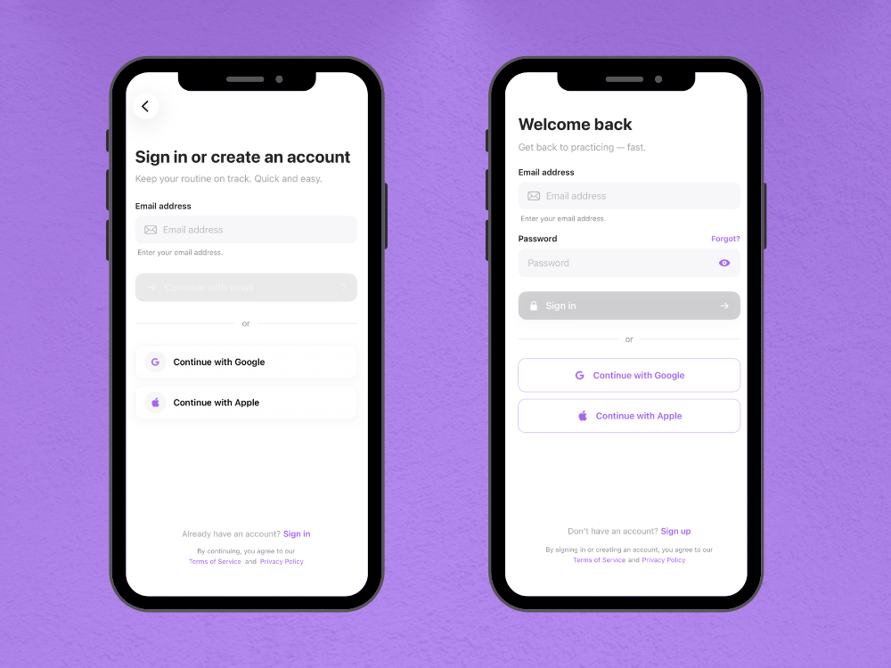 FaceMeQuiz screen